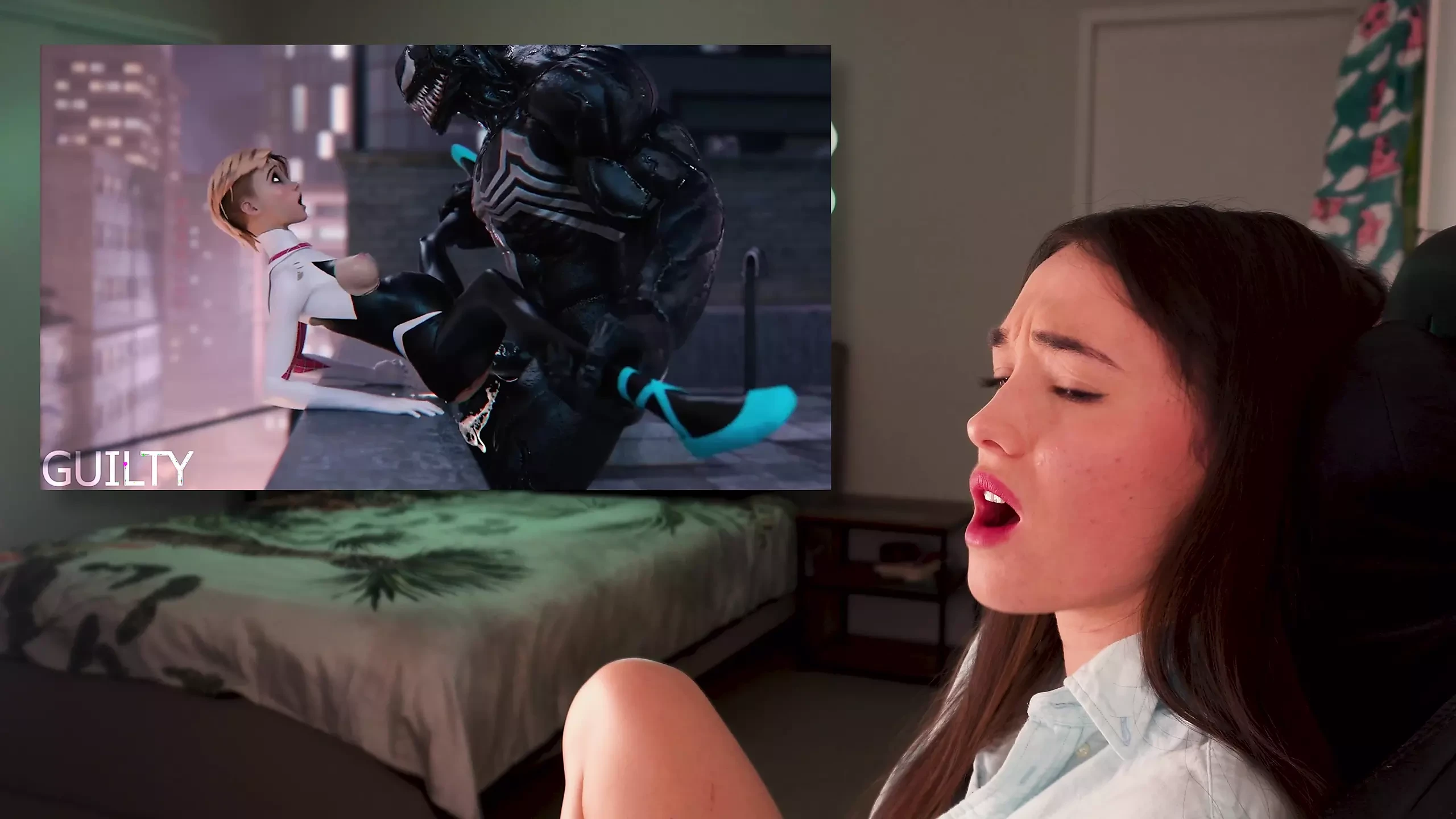 GWEN X VENOM PORN REACTION - Full XXX Movies | ePornHIT.