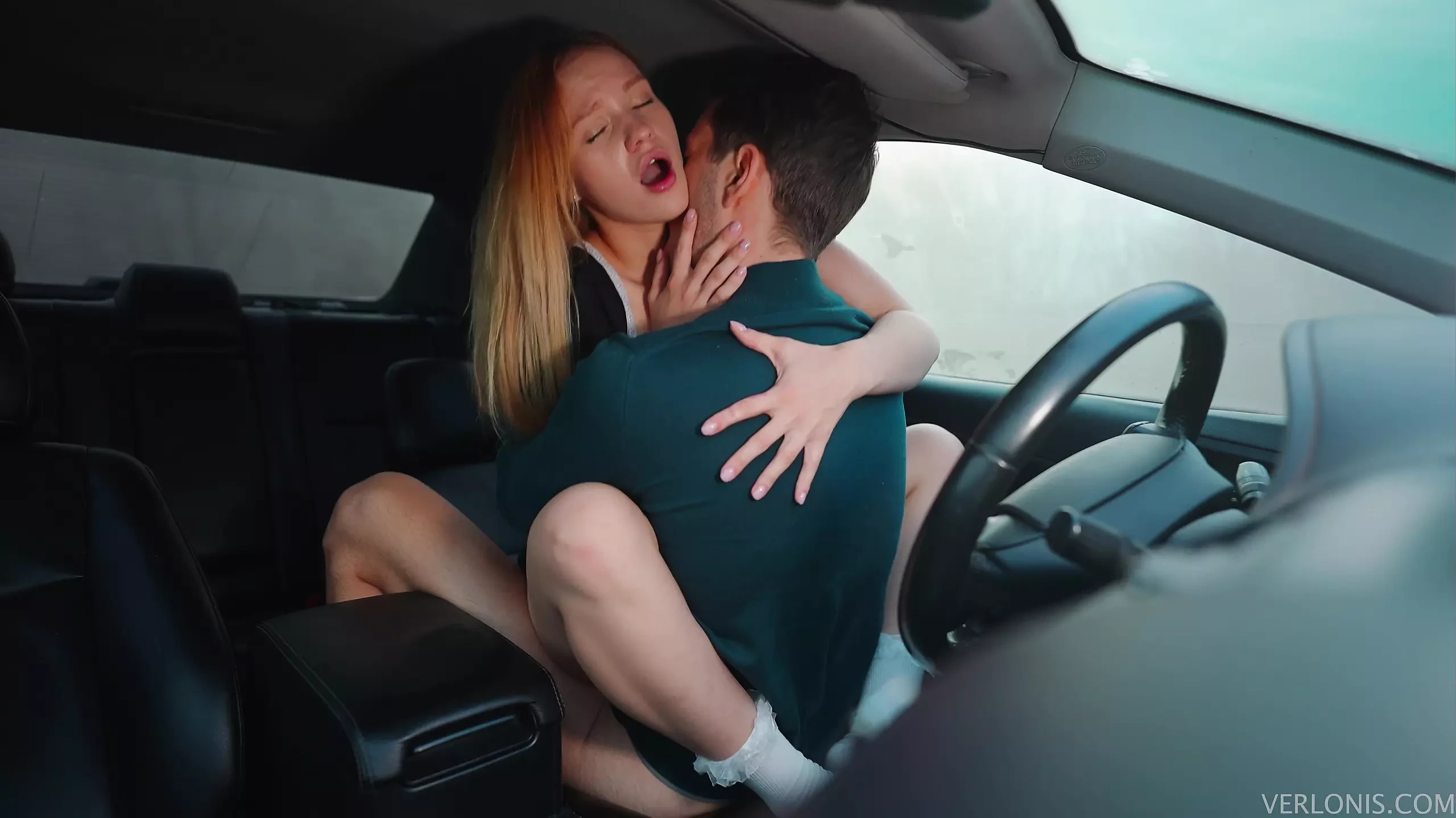 He drove me in my school uniform into the woods in his car to fuck me, and I took off my panties myself - Full XXX Movies | ePornHIT.