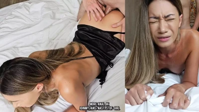 While Stepmom Was Sucking Cock, She Developed Her Ass Hole for Ass Fuck